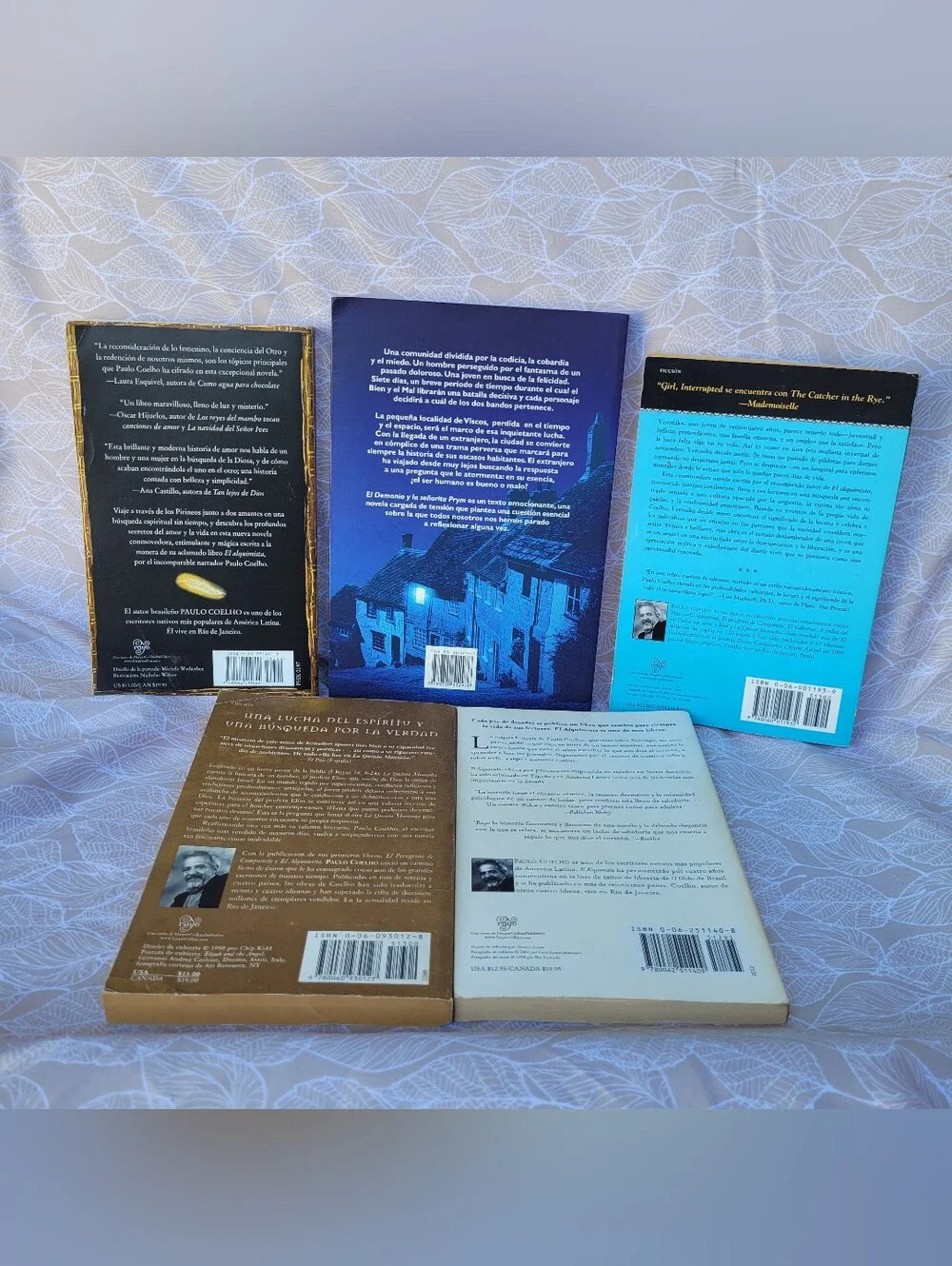 Paulo Coelho Book Lot-El Alquimista, Quinta Montana Spanish Books (Español)
